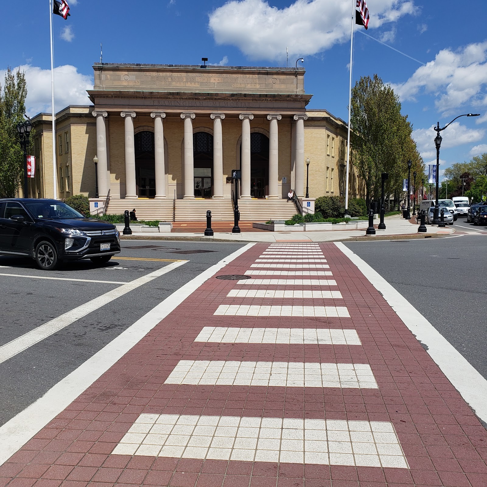 Framingham MA cityscape