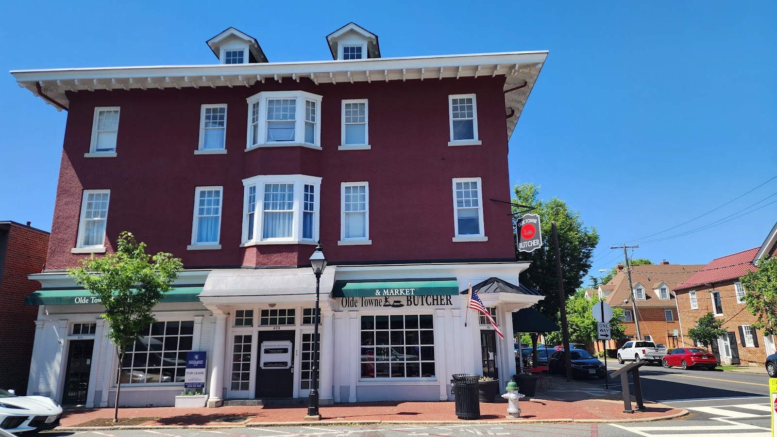 Fredericksburg VA cityscape