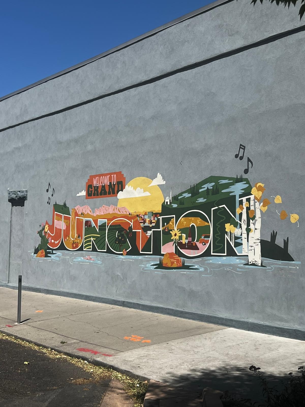 Grand Junction CO cityscape