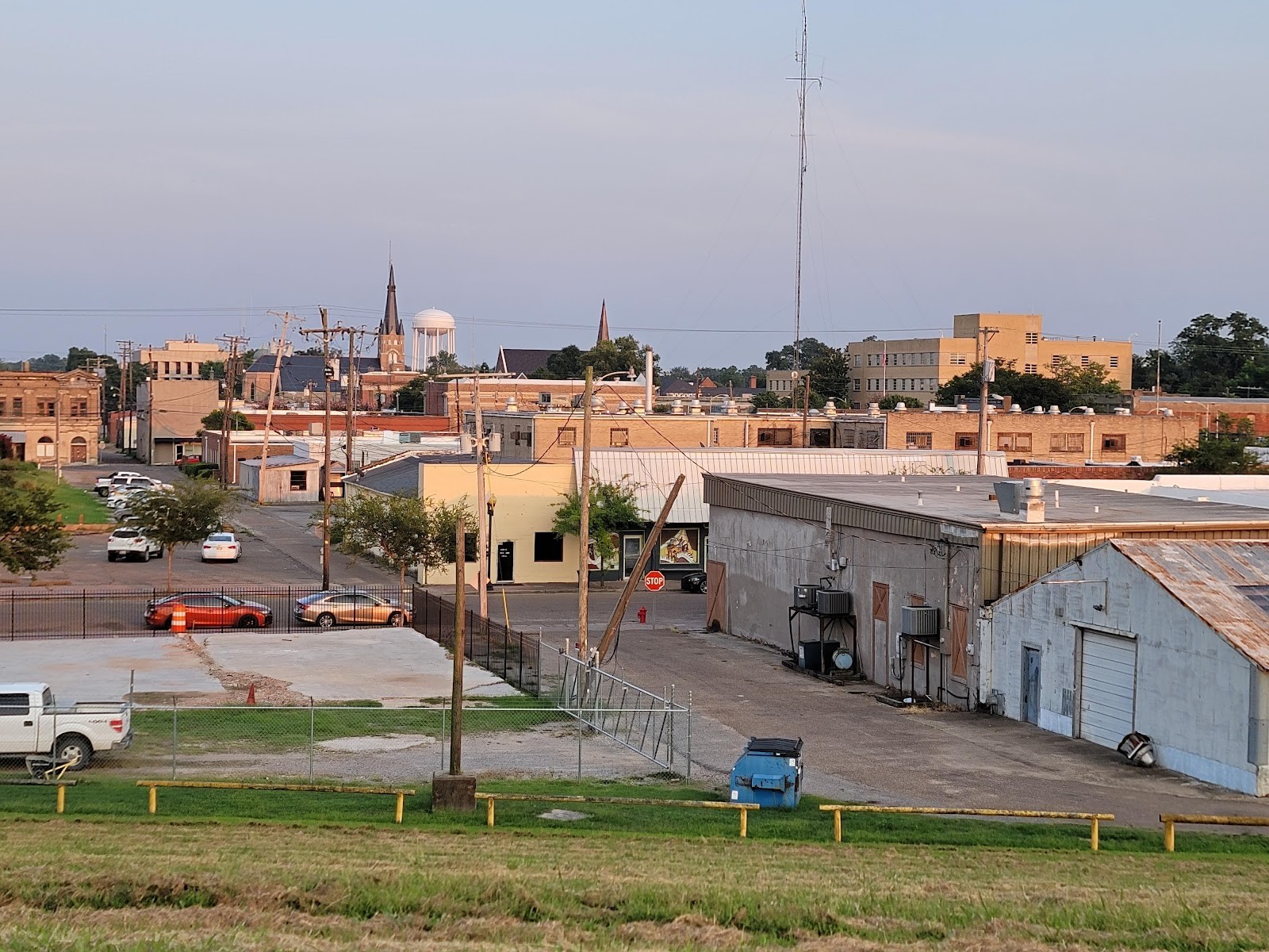 Greenville MS cityscape