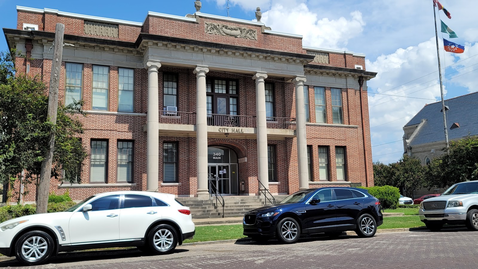 Greenville MS cityscape