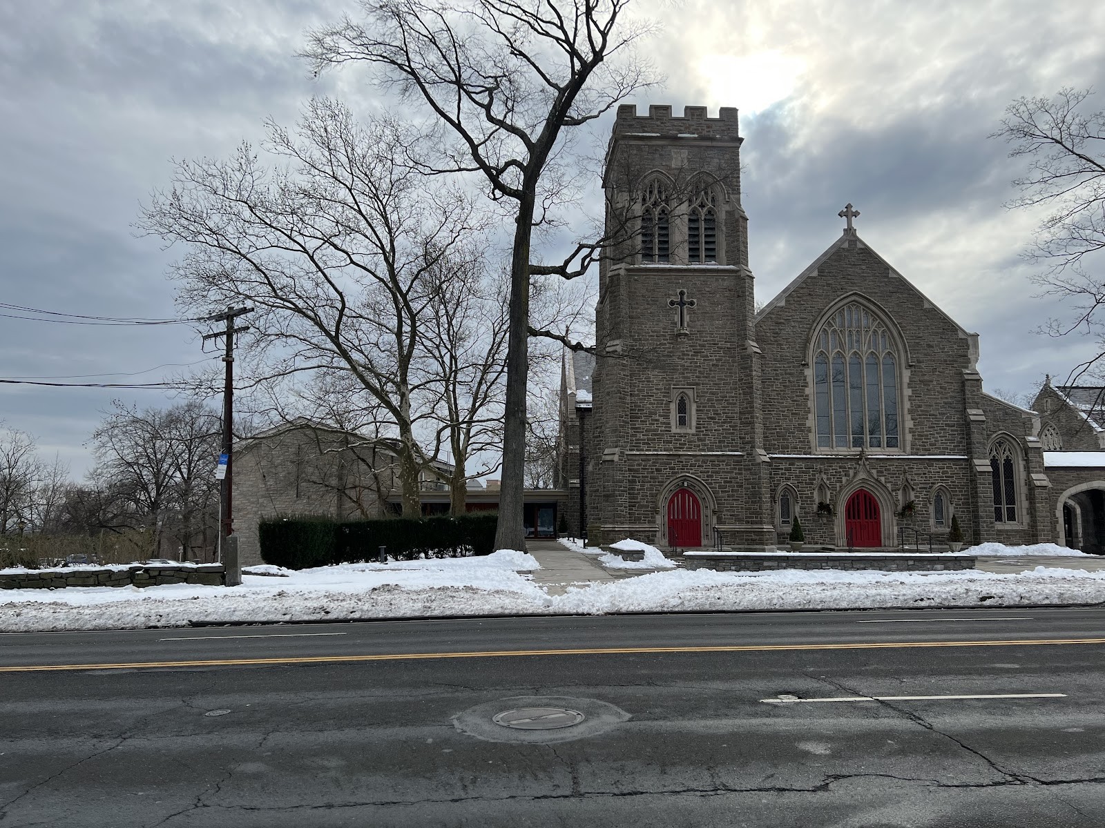 Greenwich CT cityscape