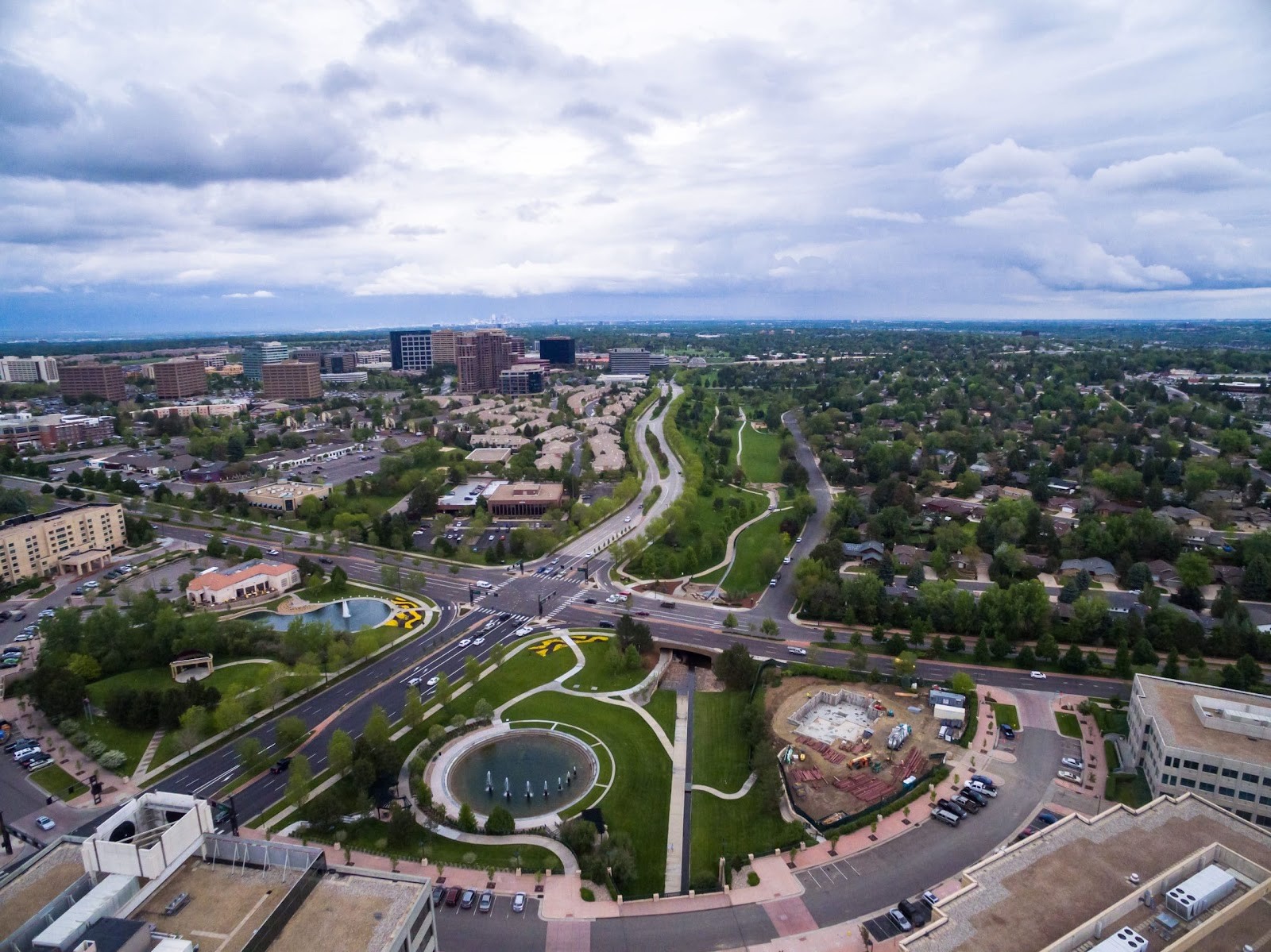 Greenwood Village CO cityscape