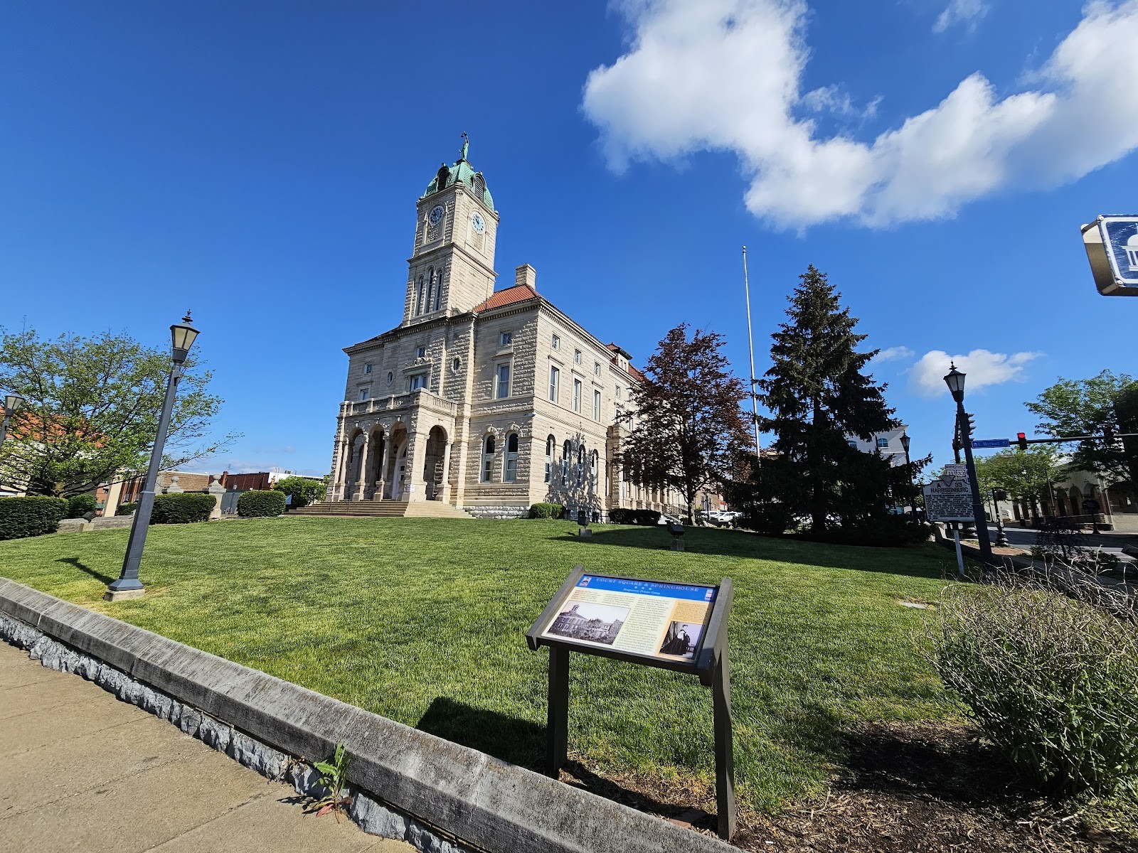 Harrisonburg VA cityscape