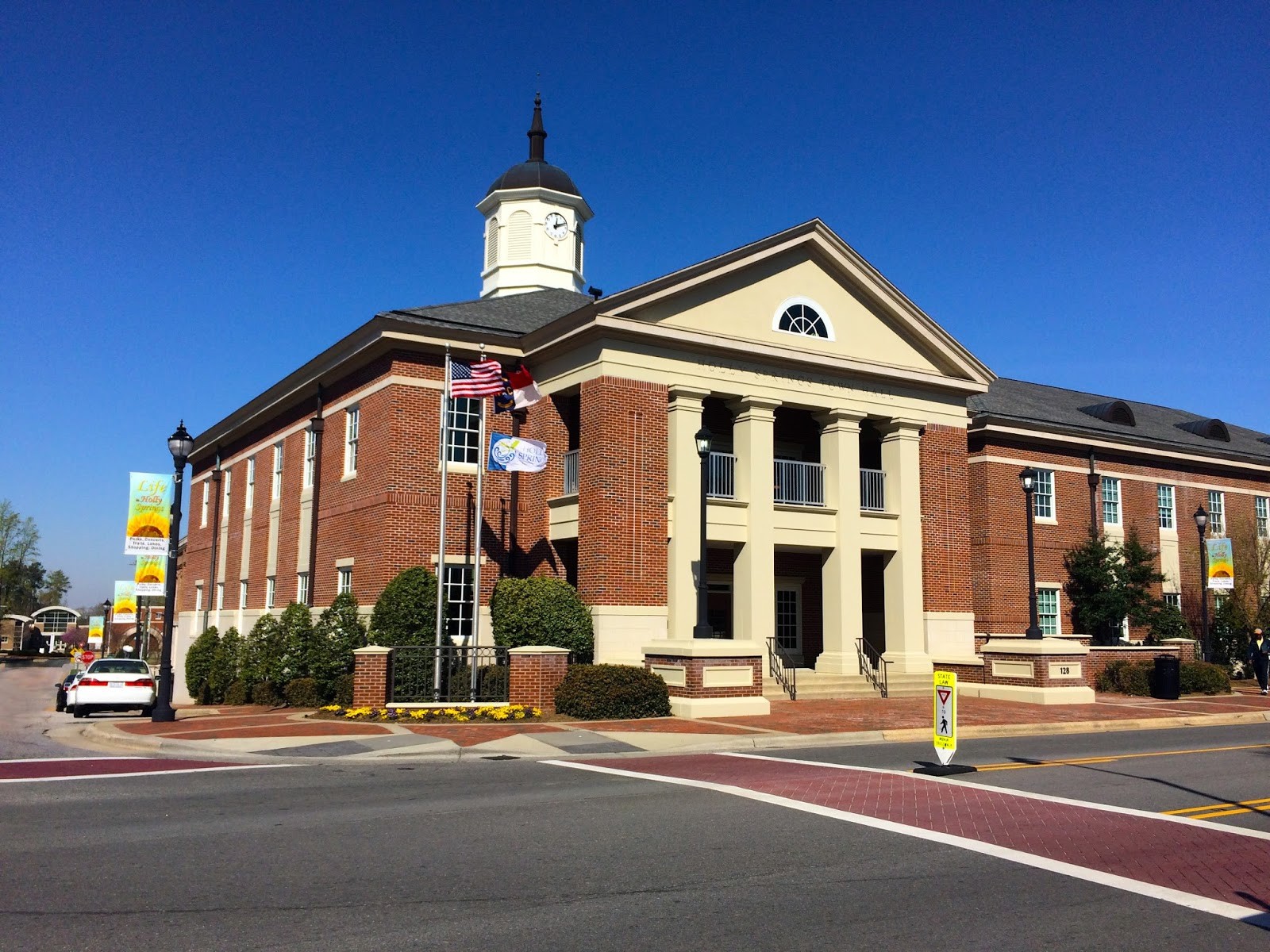 Holly Springs NC cityscape