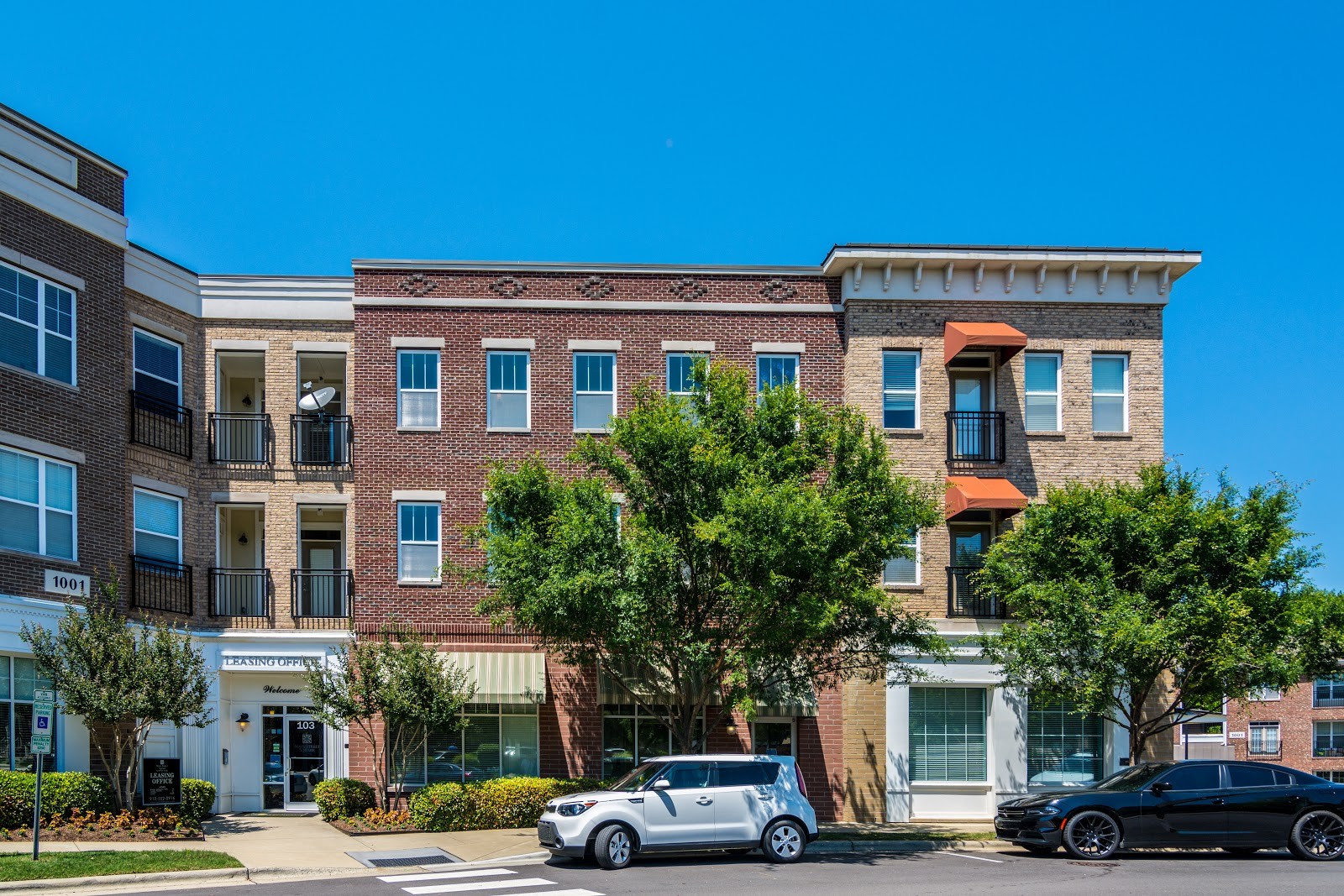 Holly Springs NC cityscape