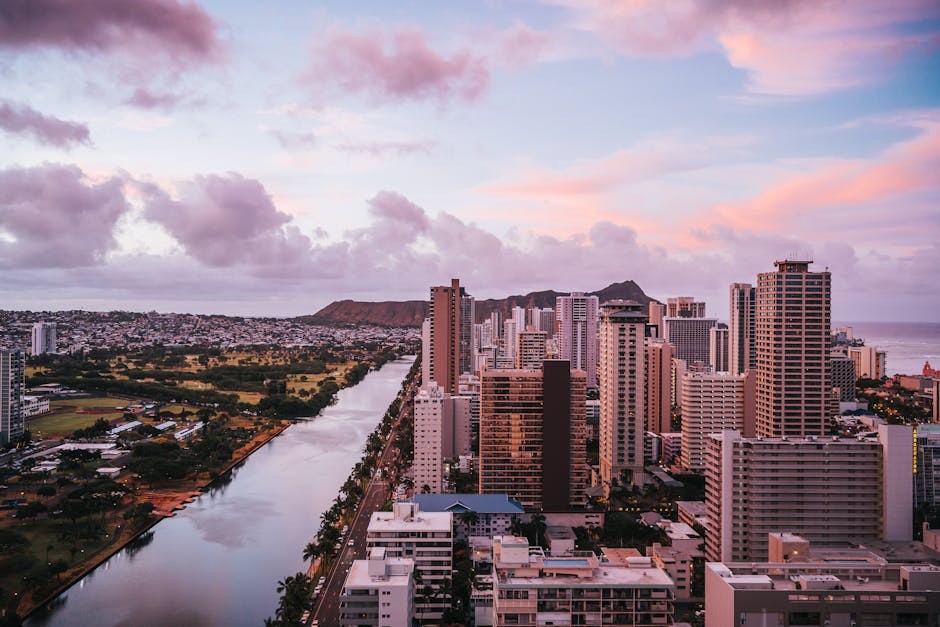 Honolulu cityscape and skyline