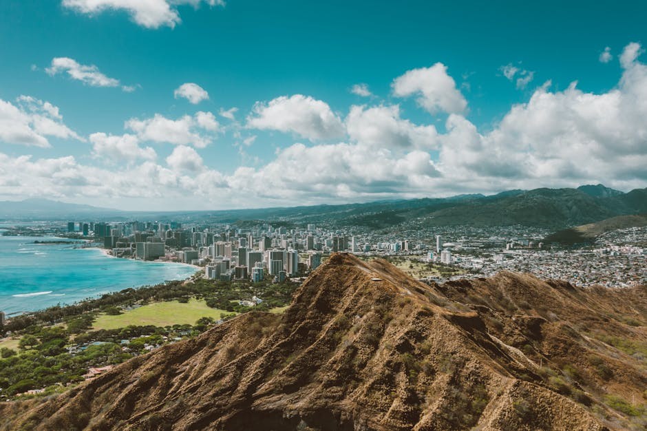 Honolulu cityscape and skyline