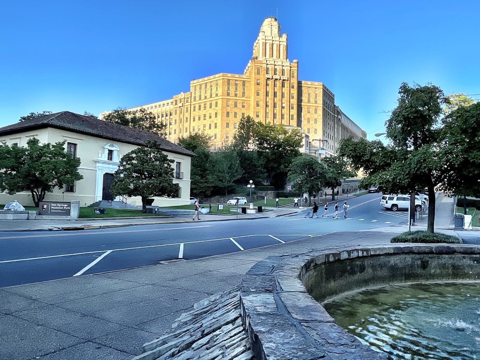 Hot Springs AR cityscape