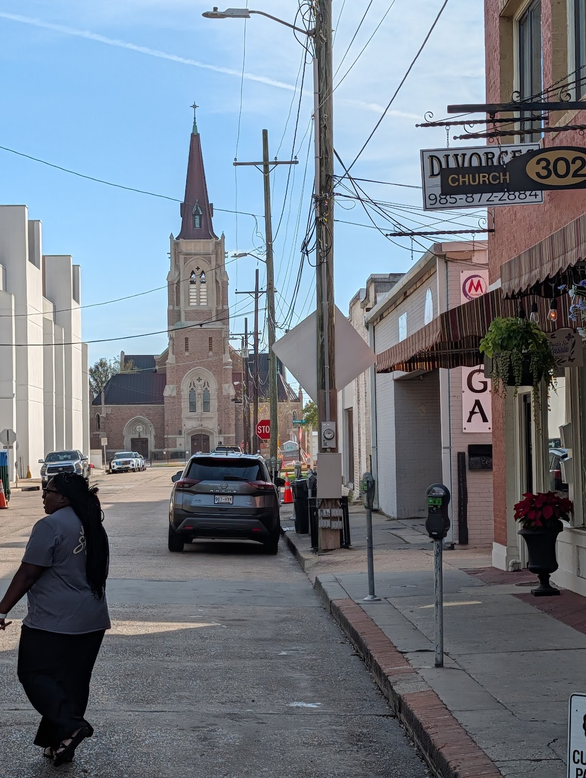 Houma LA cityscape
