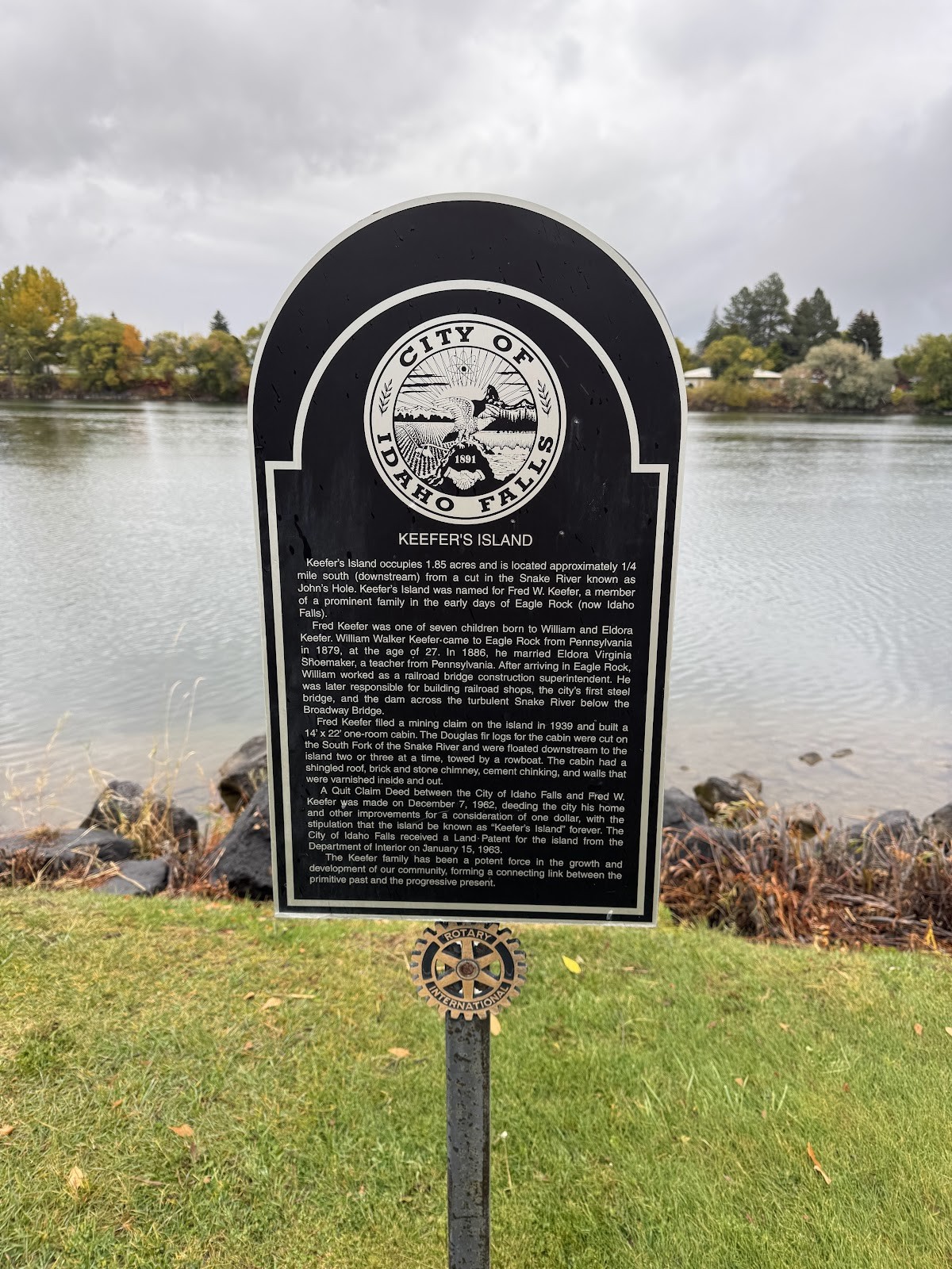 Idaho Falls ID cityscape