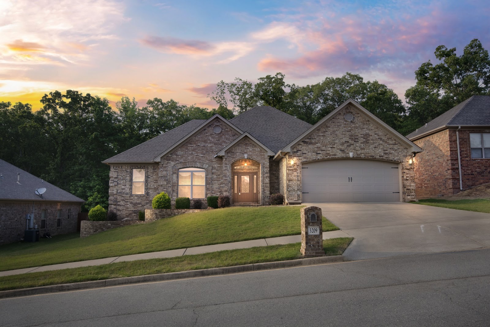 Jacksonville AR cityscape