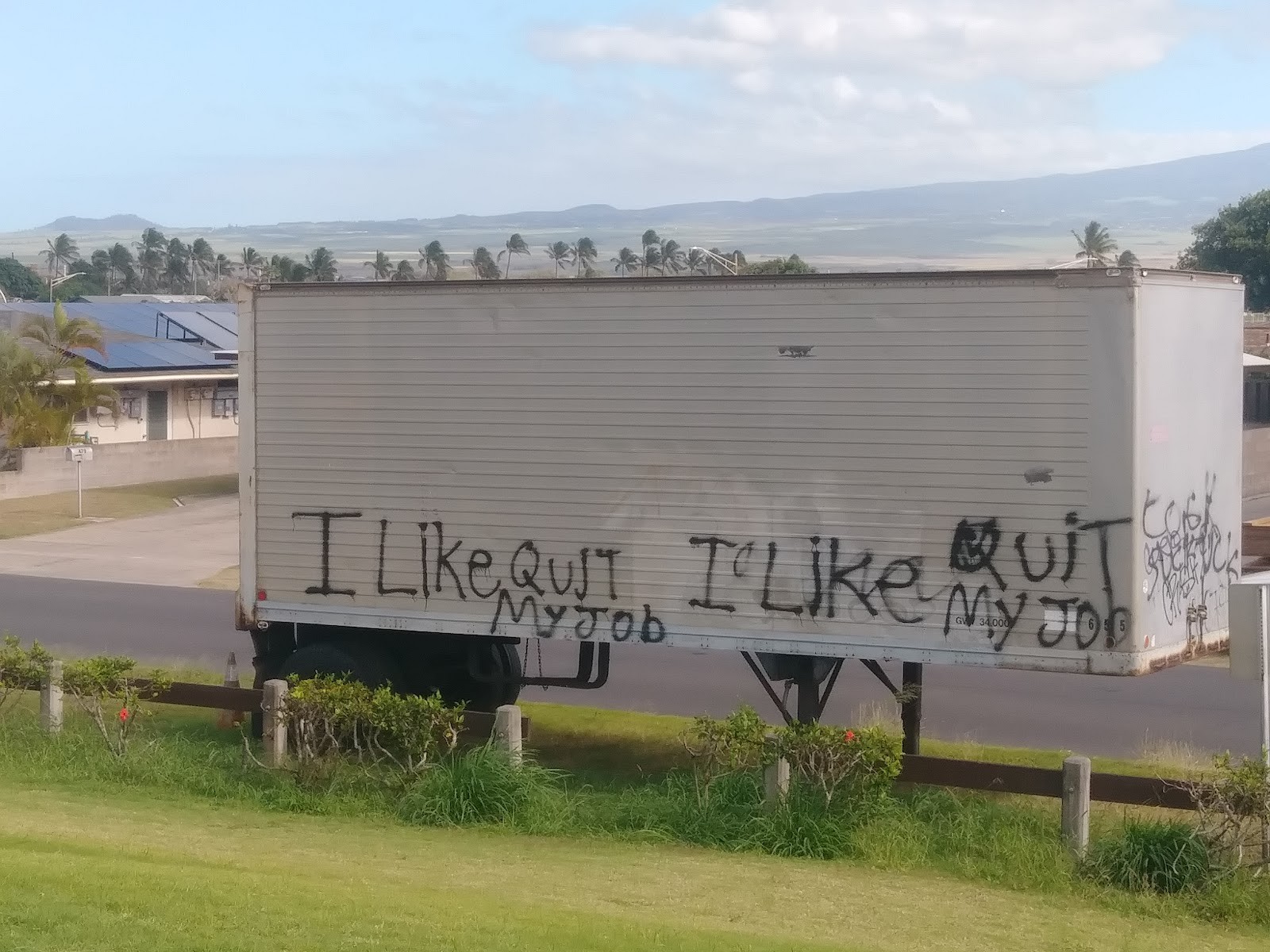 Kahului HI cityscape