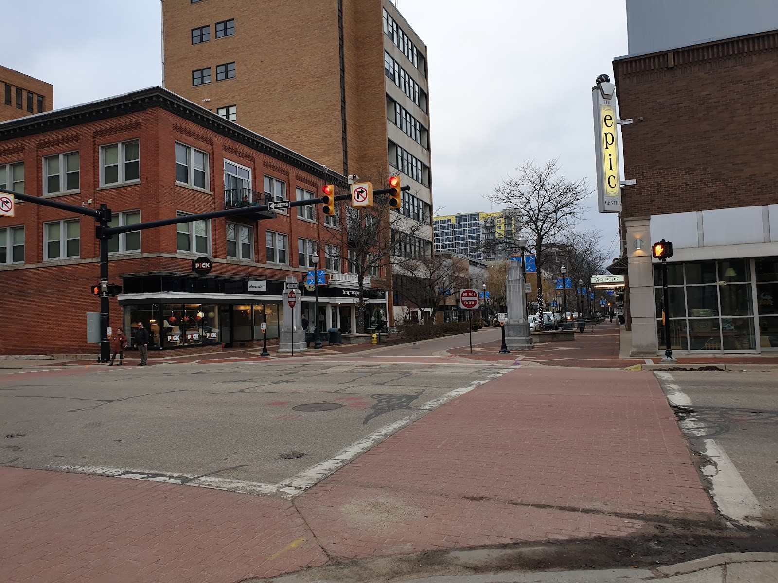 Kalamazoo MI cityscape