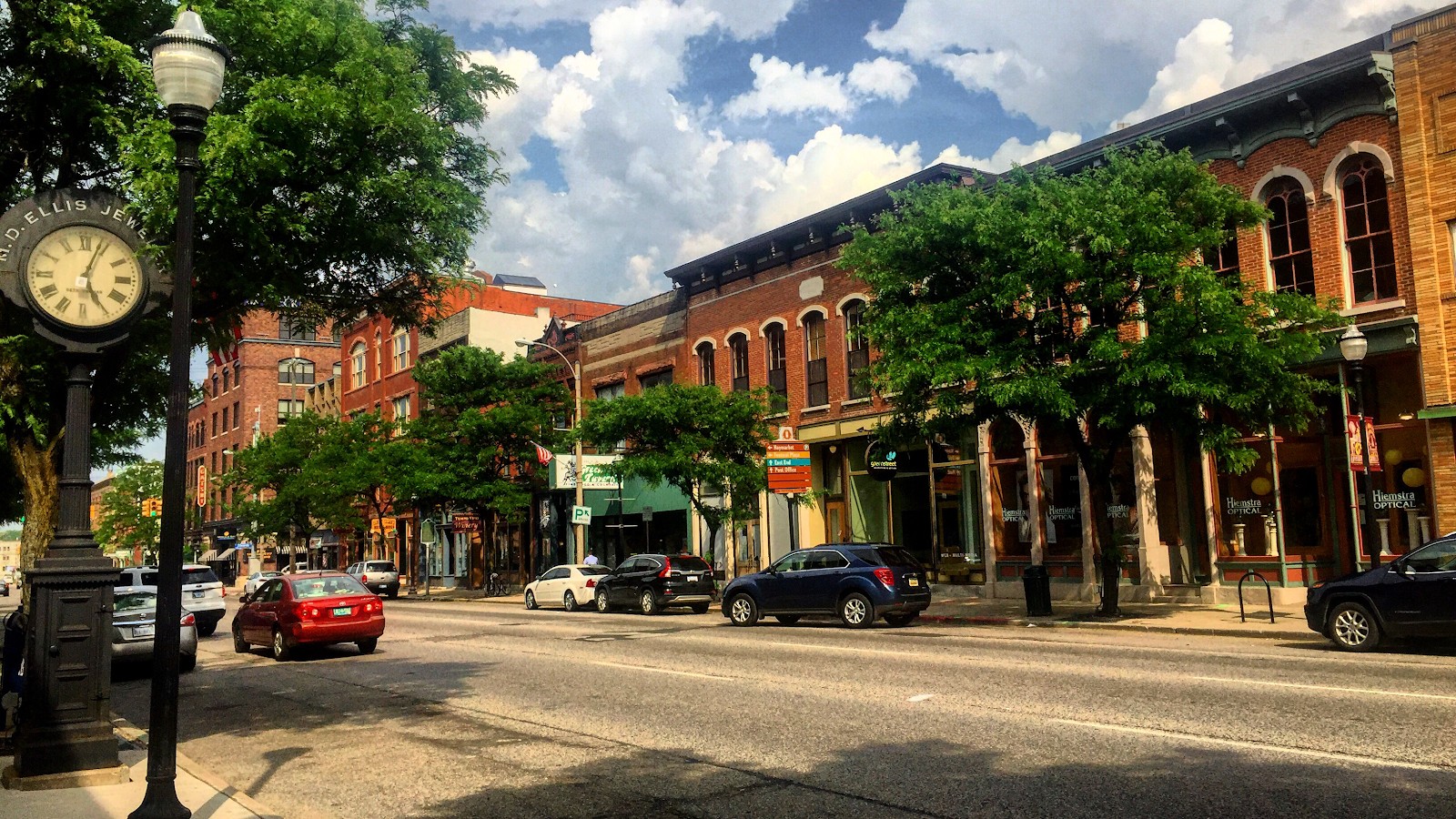Kalamazoo MI cityscape