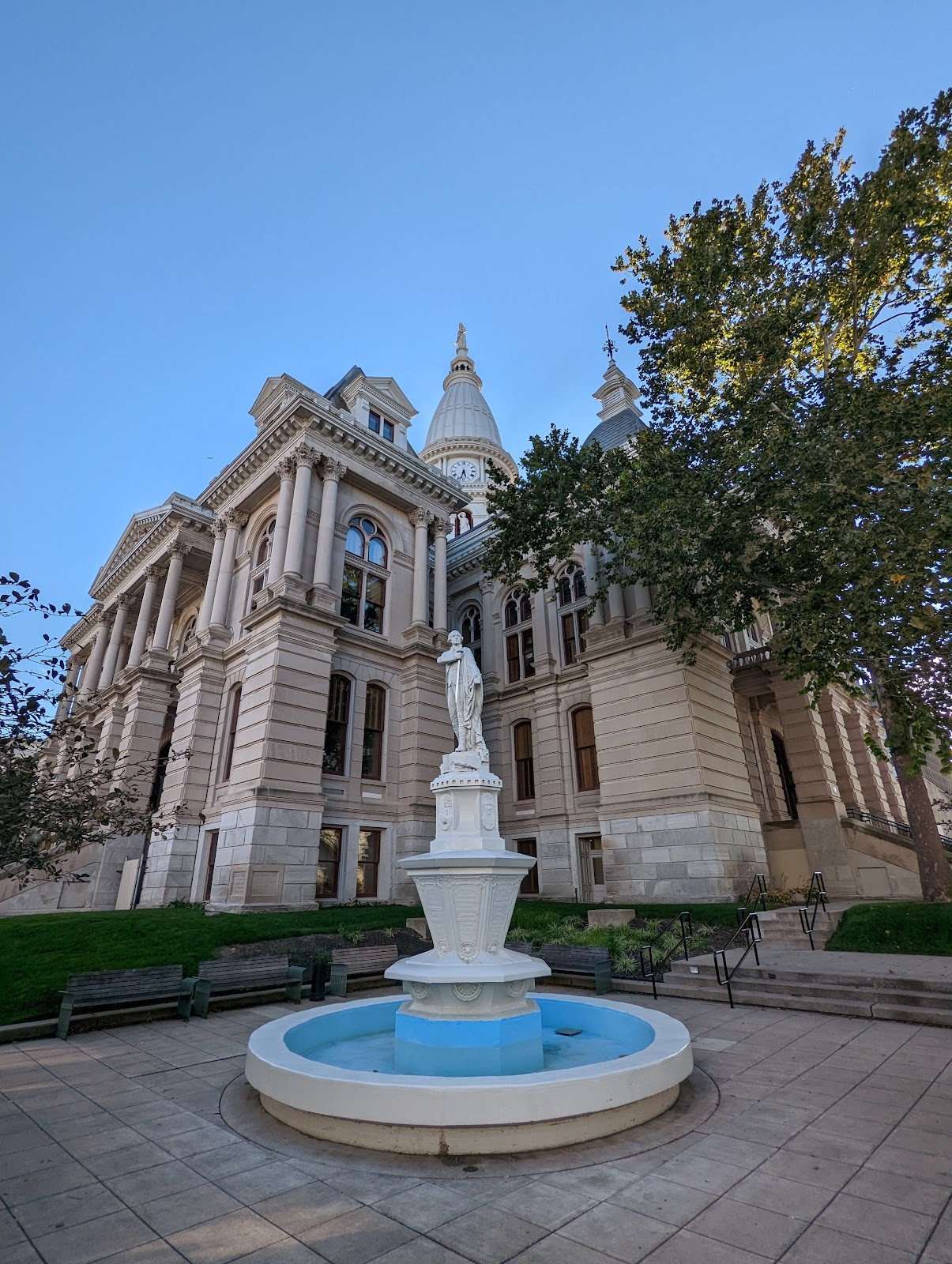 Lafayette IN cityscape
