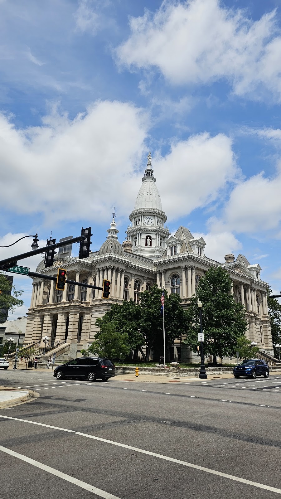 Lafayette IN cityscape