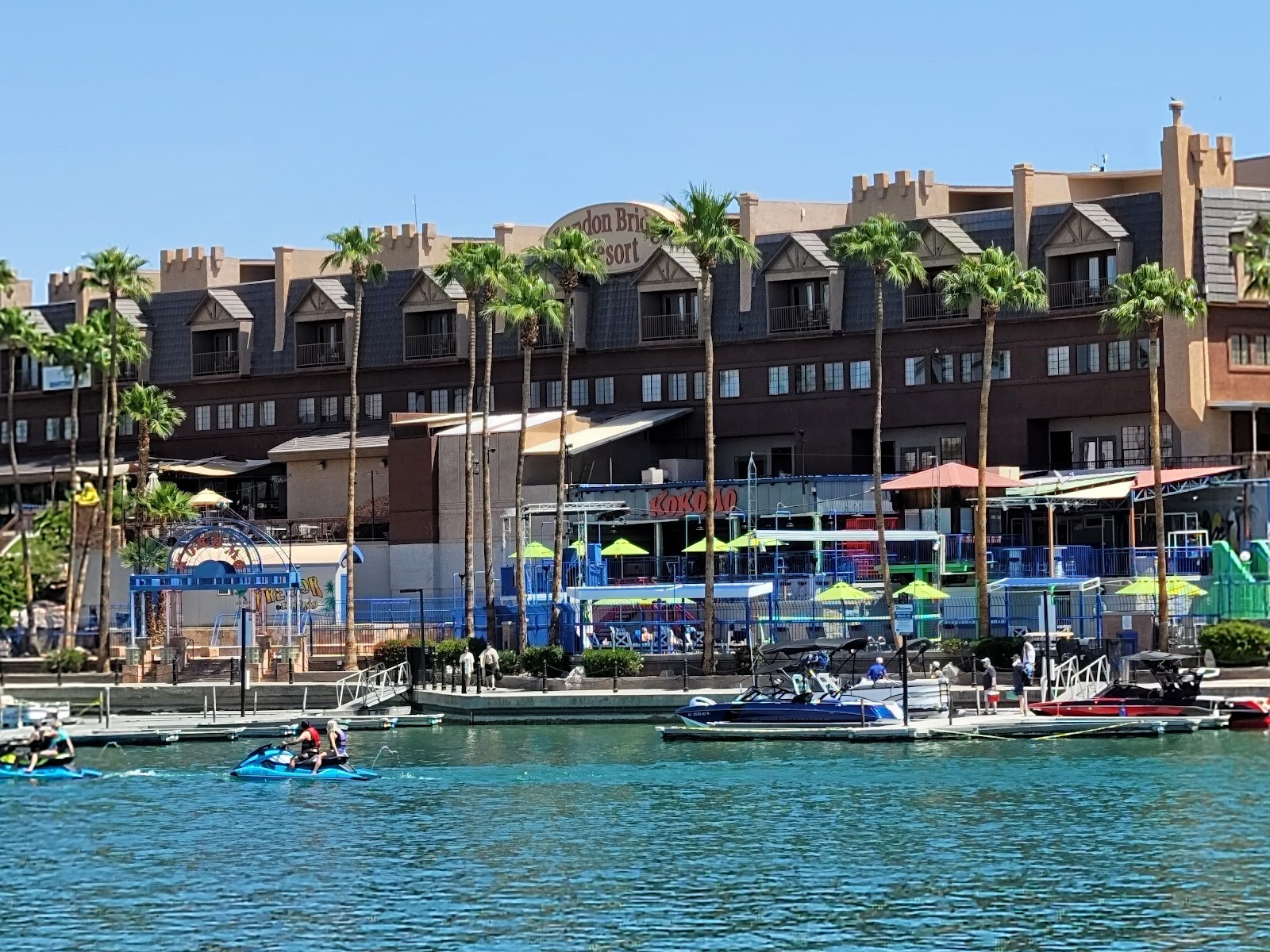 Lake Havasu City AZ cityscape
