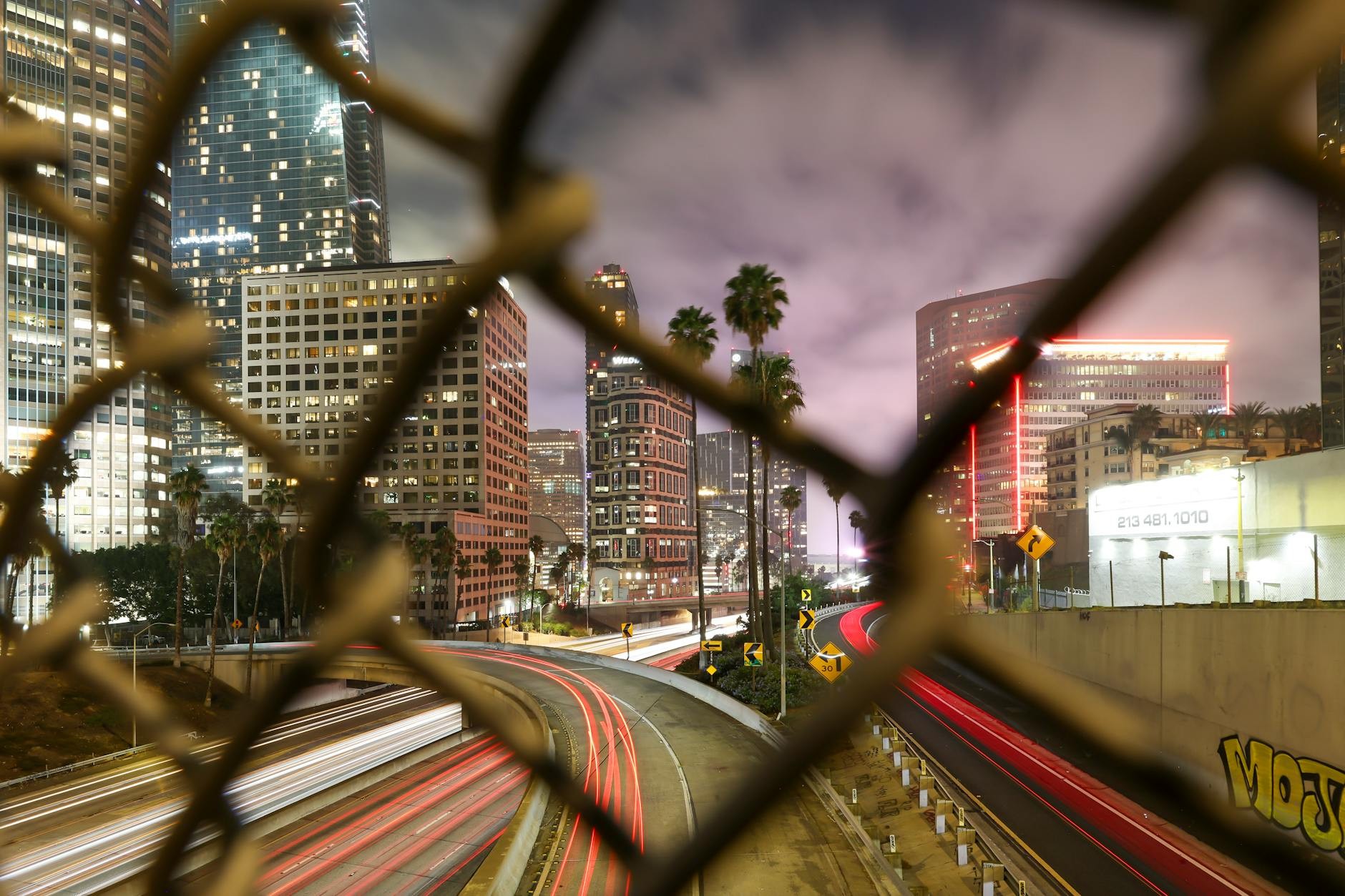 Lancaster CA cityscape