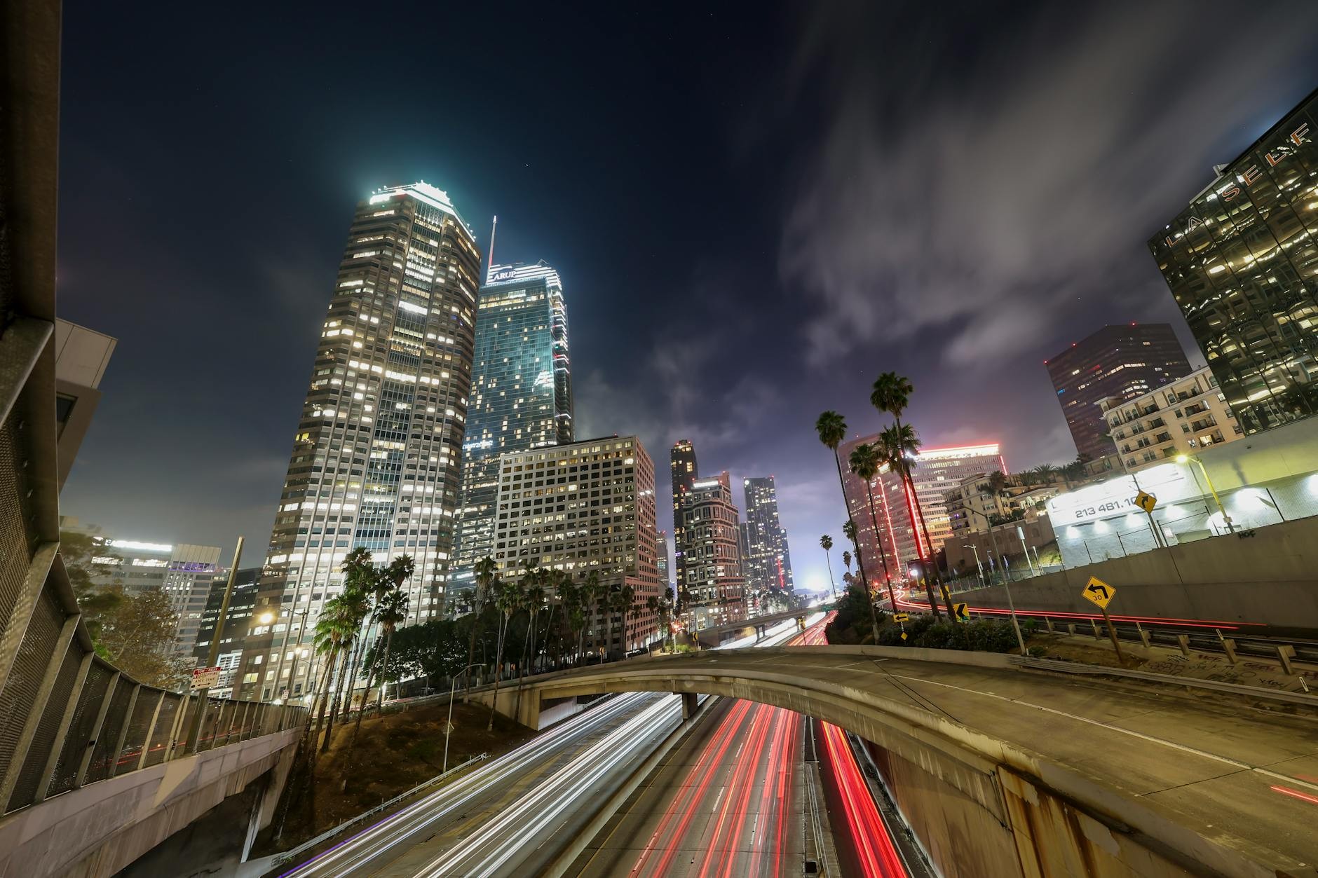 Lancaster CA cityscape