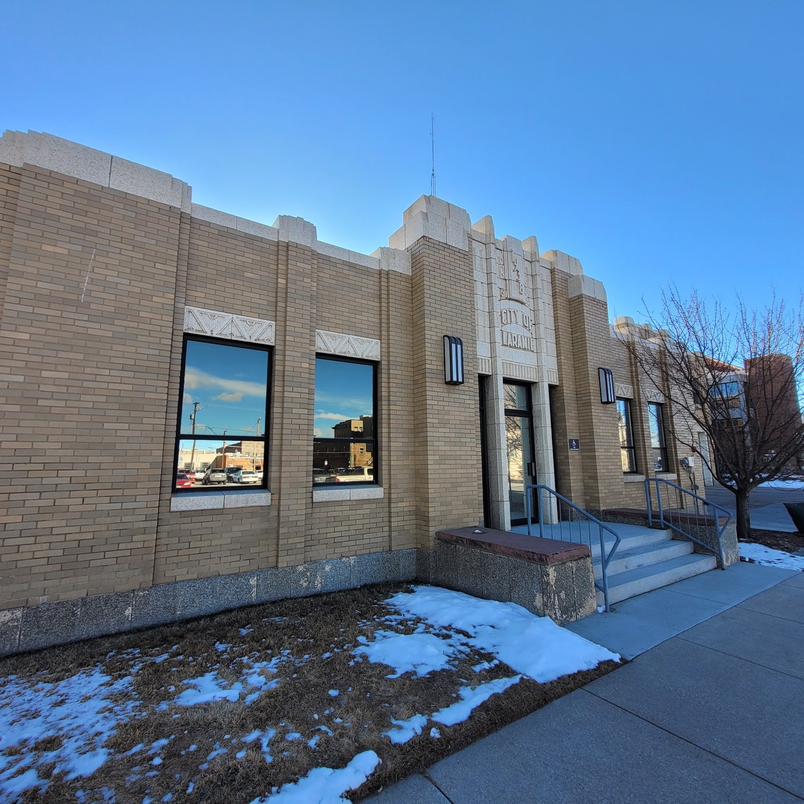 Laramie WY cityscape