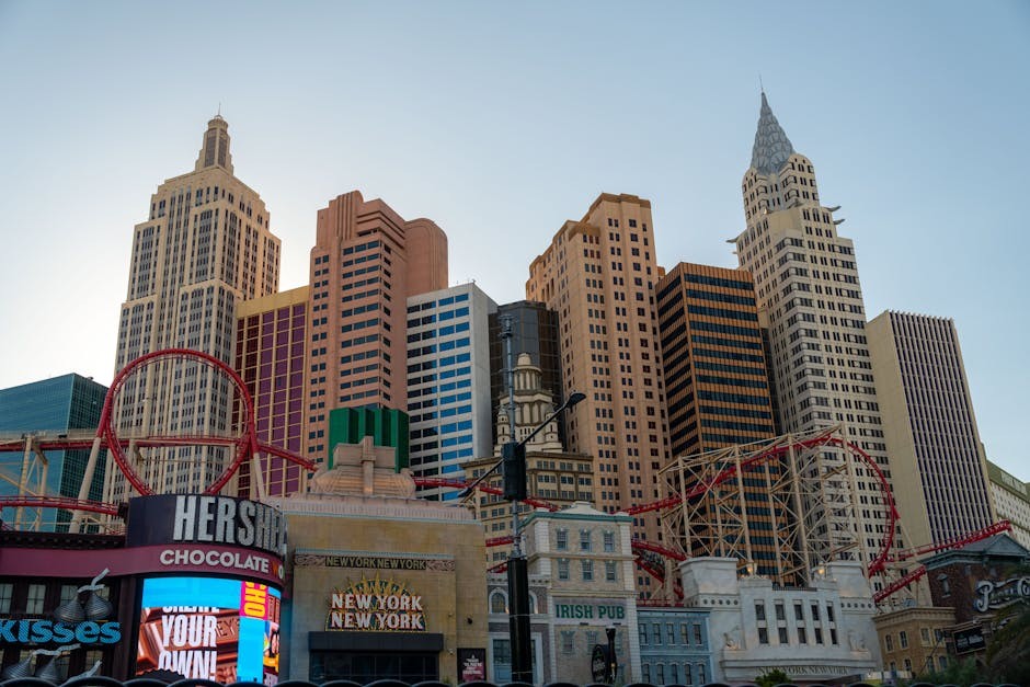 Las Vegas cityscape and skyline