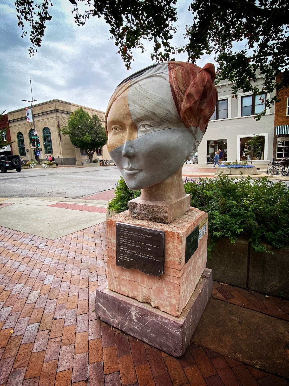 Lawrence IN cityscape