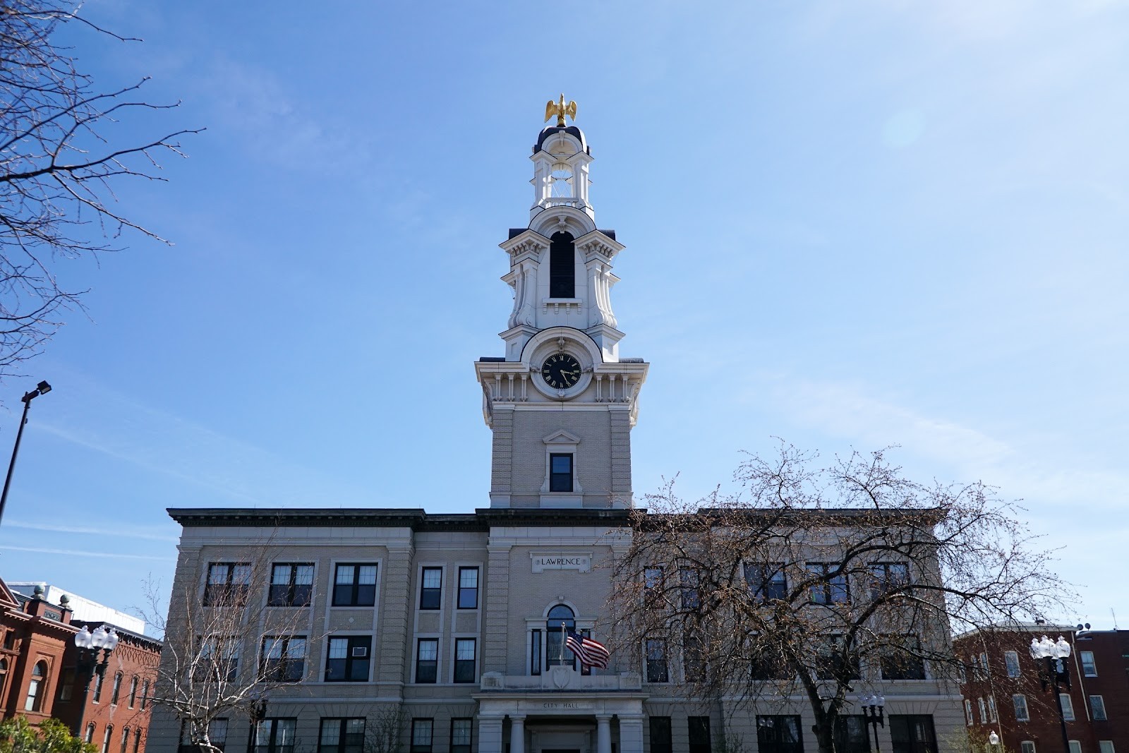 Lawrence IN cityscape