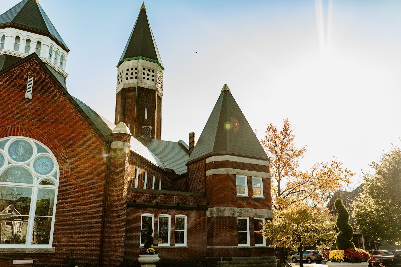 Lawrence IN cityscape