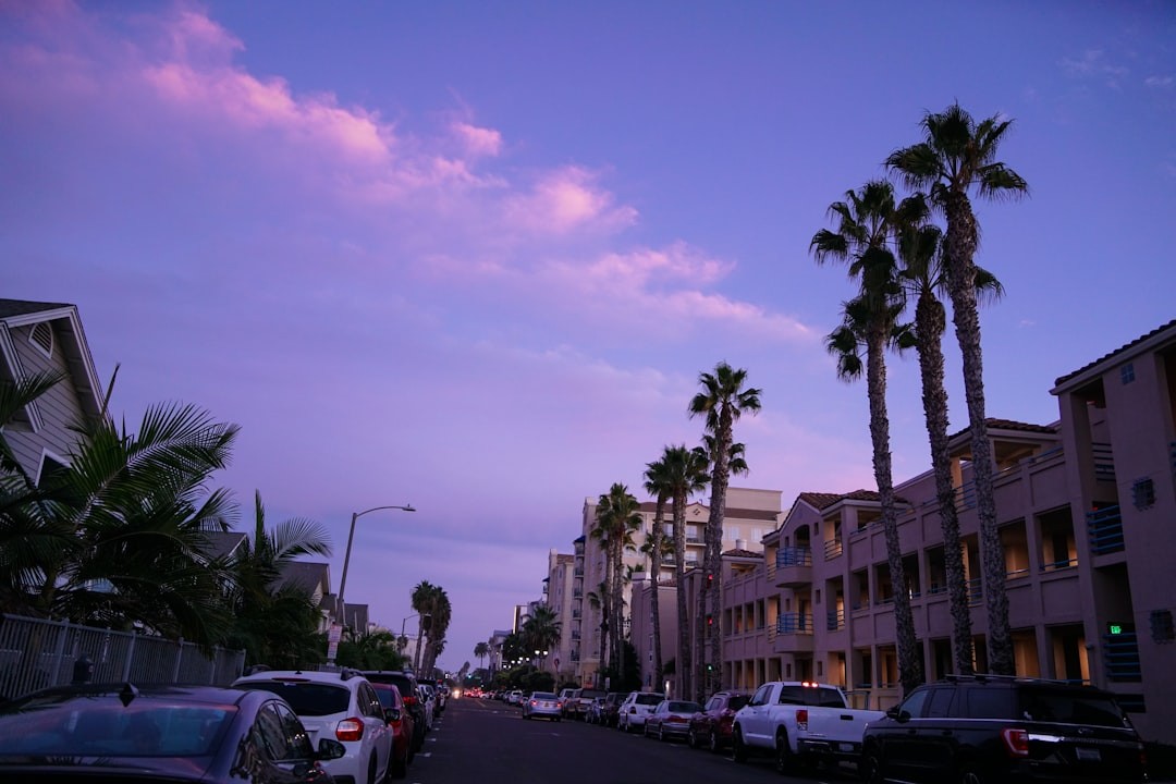 Long Beach CA cityscape