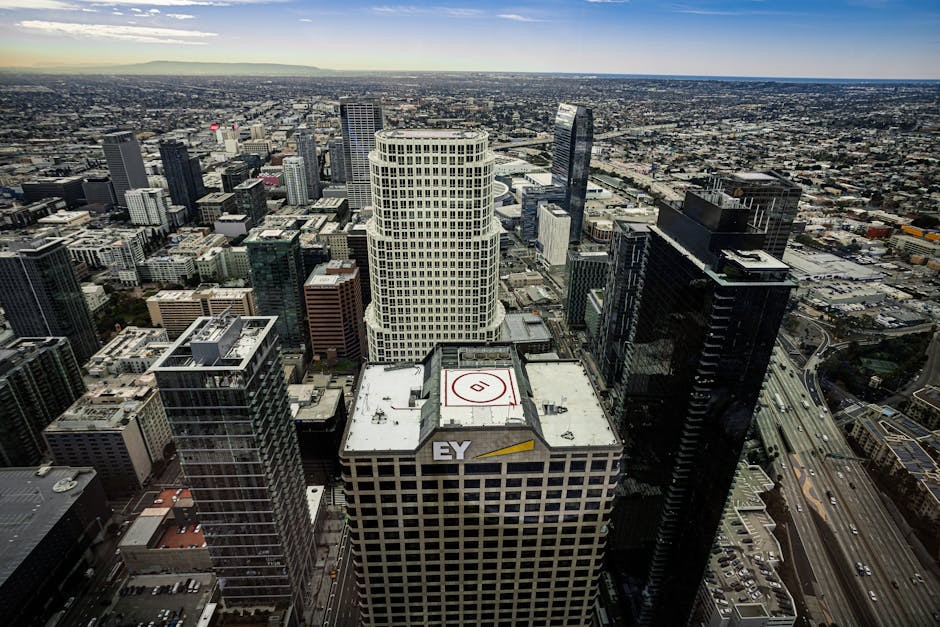 Los Angeles cityscape and skyline