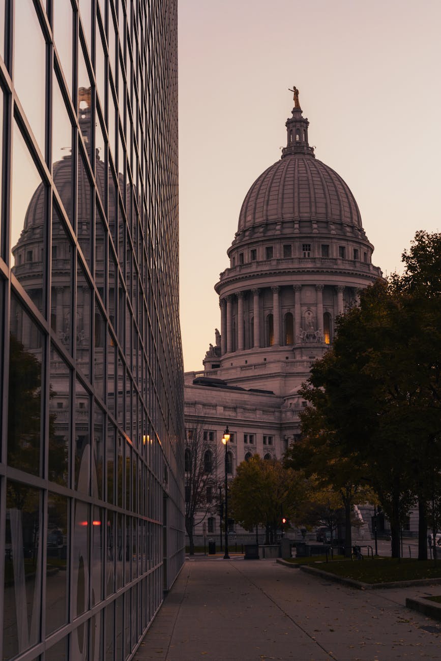 Madison WI cityscape