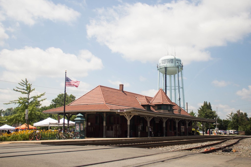 Manassas VA cityscape