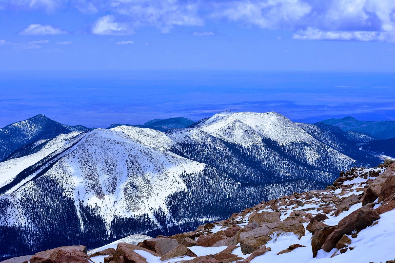 Manitou Springs CO cityscape