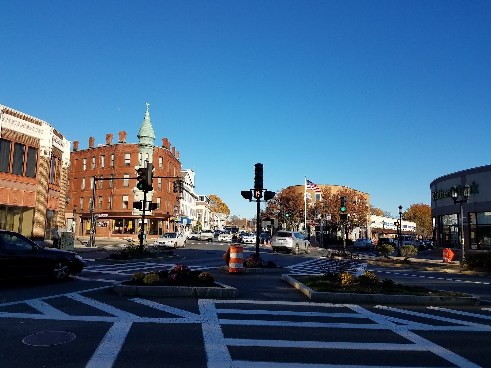 Medford MA cityscape