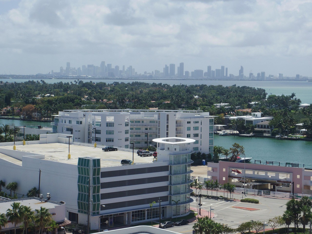 Miami cityscape and skyline