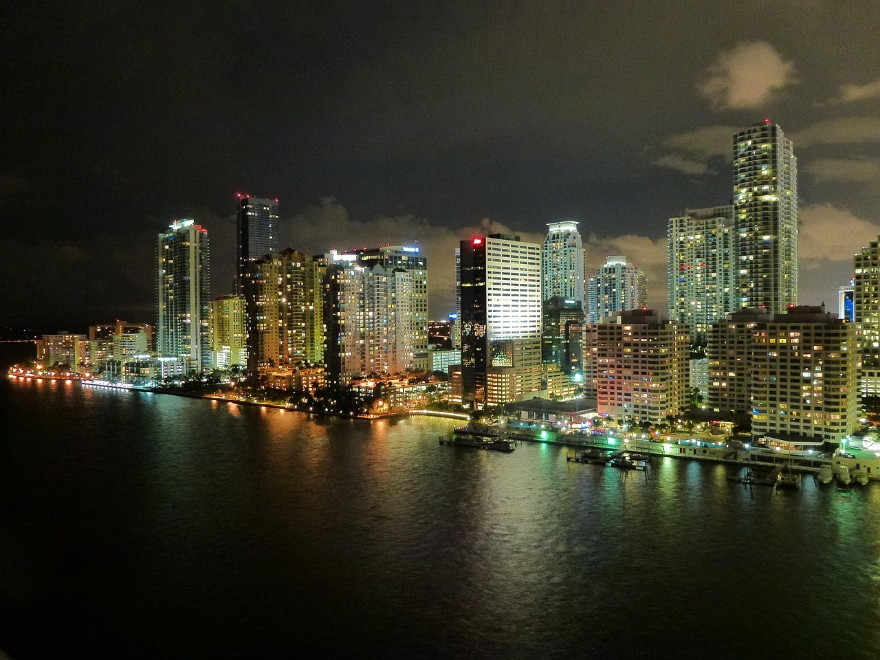 Miami cityscape and skyline