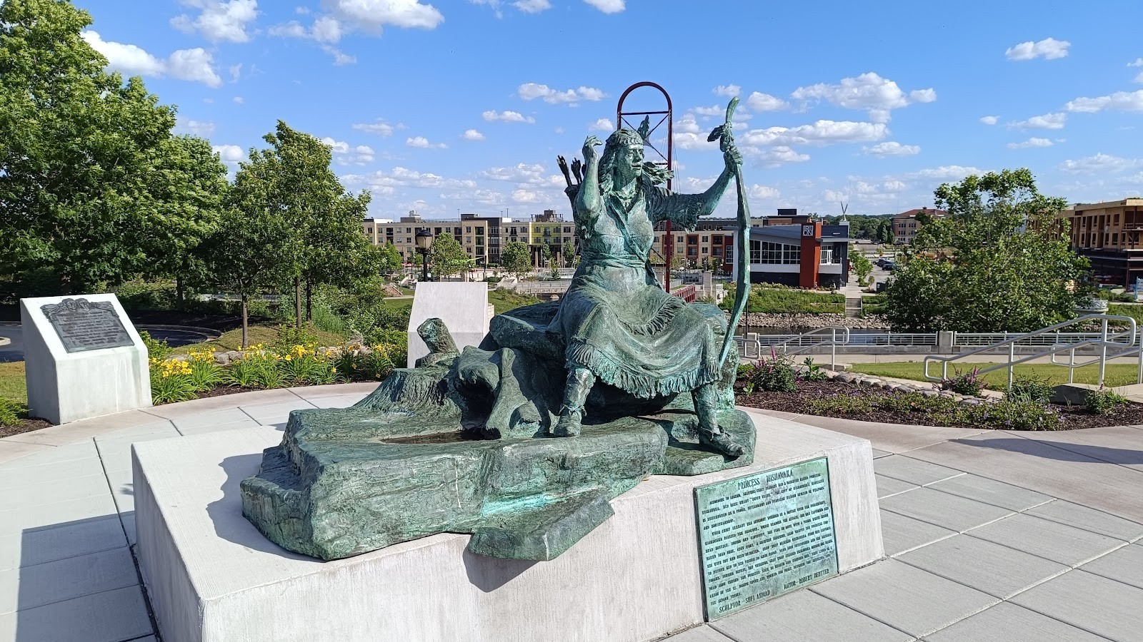 Mishawaka IN cityscape