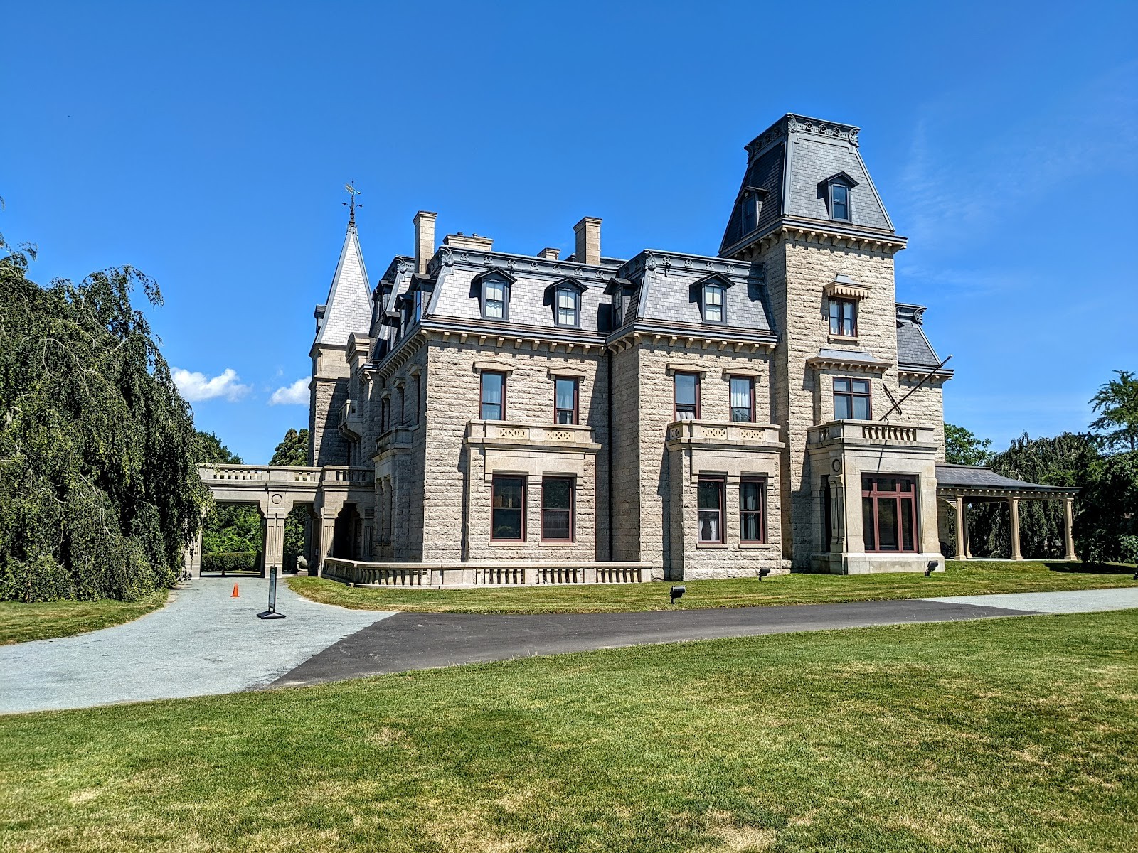 Newport RI cityscape
