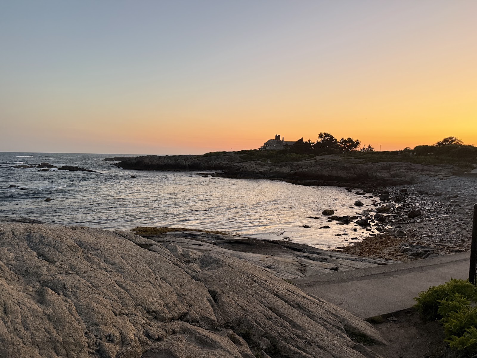 Newport RI cityscape