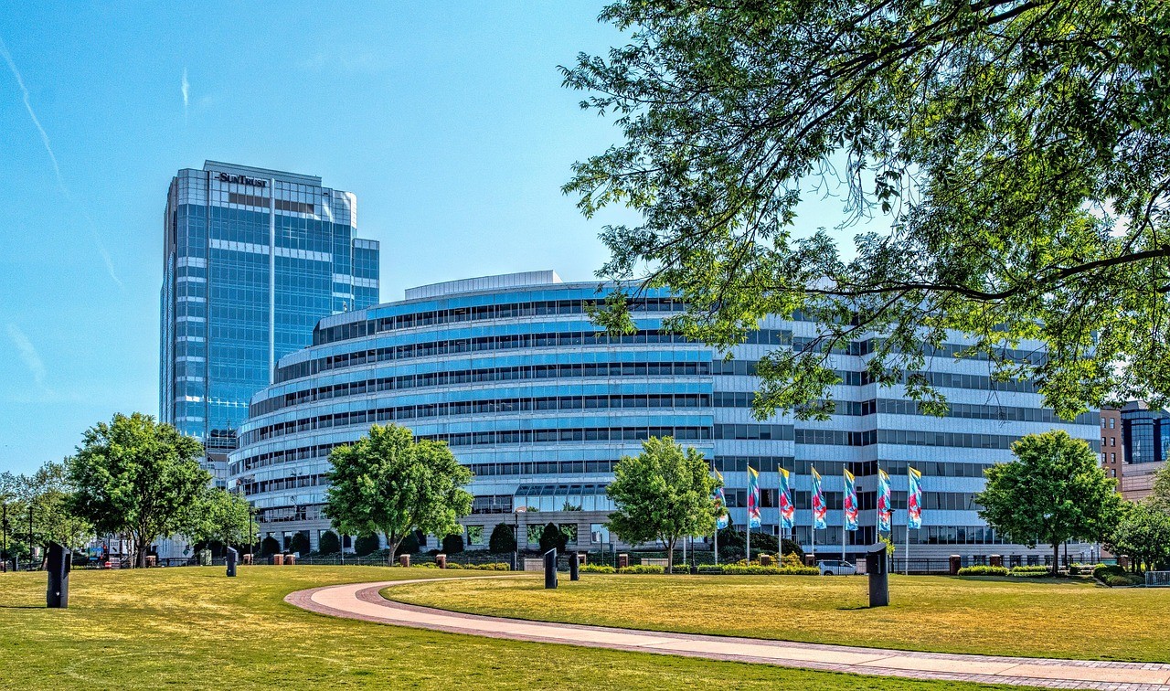 Norfolk VA cityscape