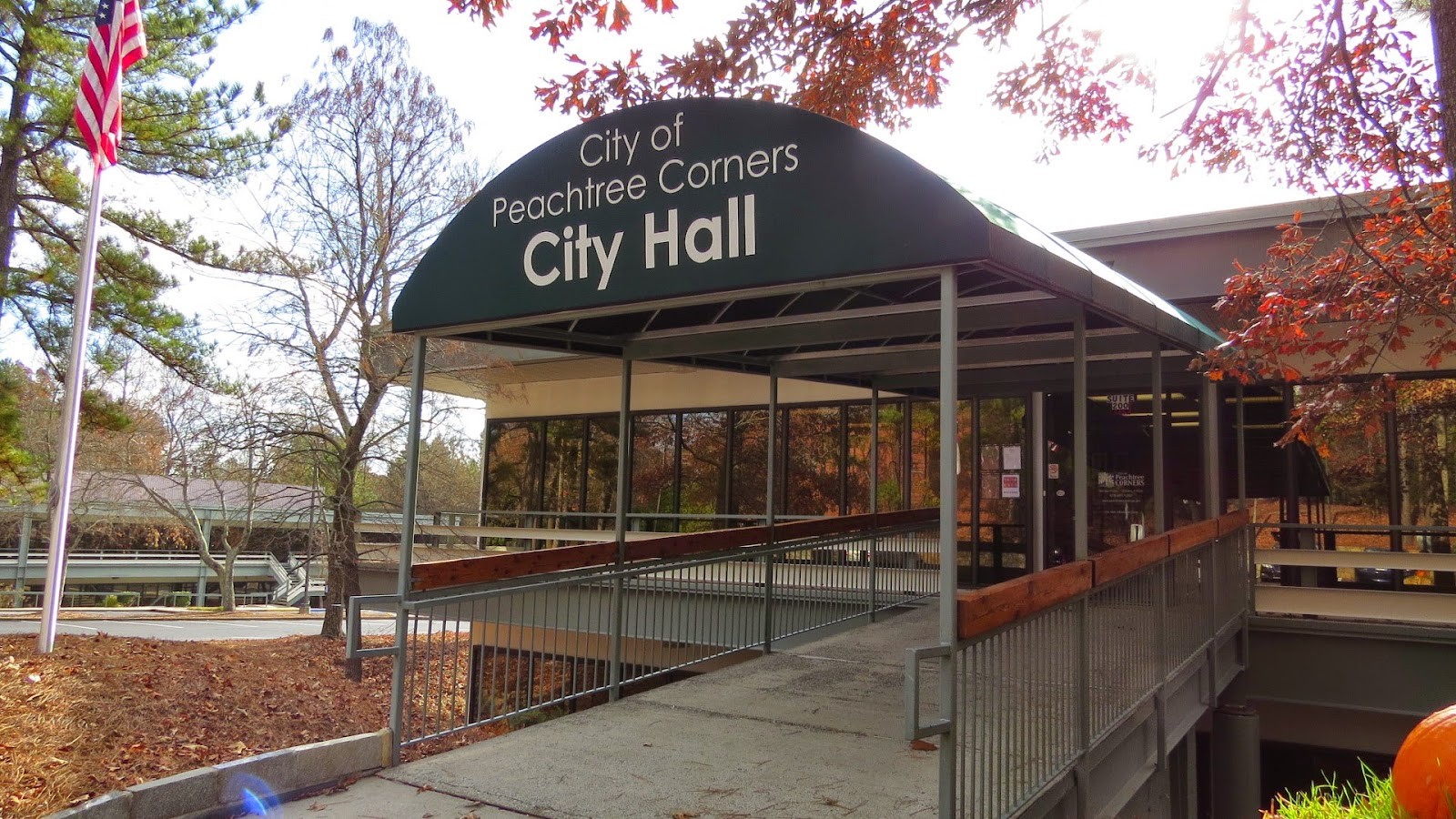 Peachtree Corners GA cityscape