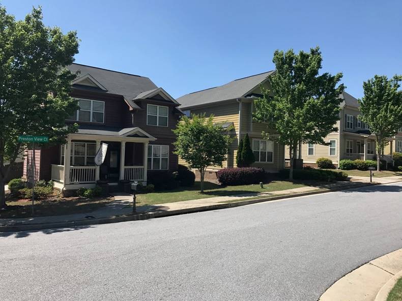 Peachtree Corners GA cityscape