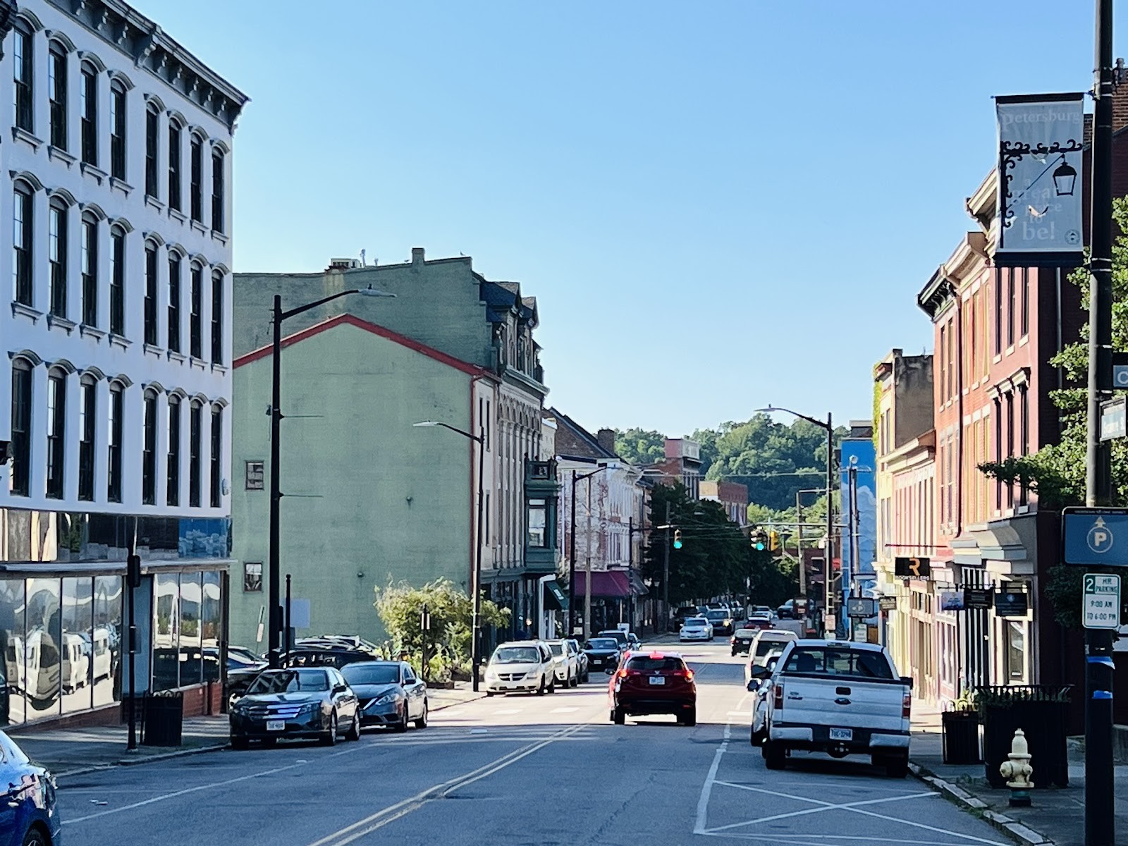 Petersburg VA cityscape