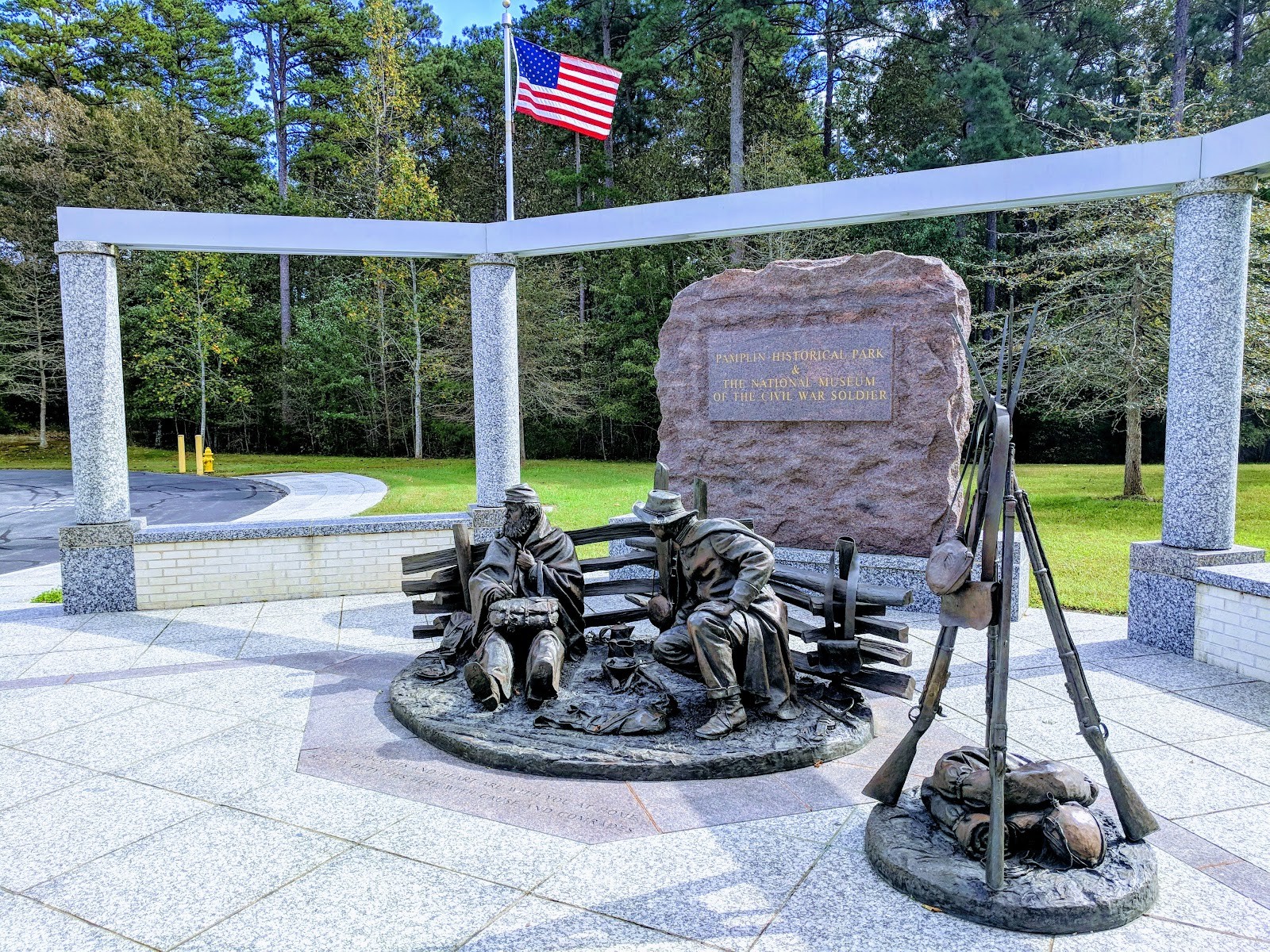 Petersburg VA cityscape