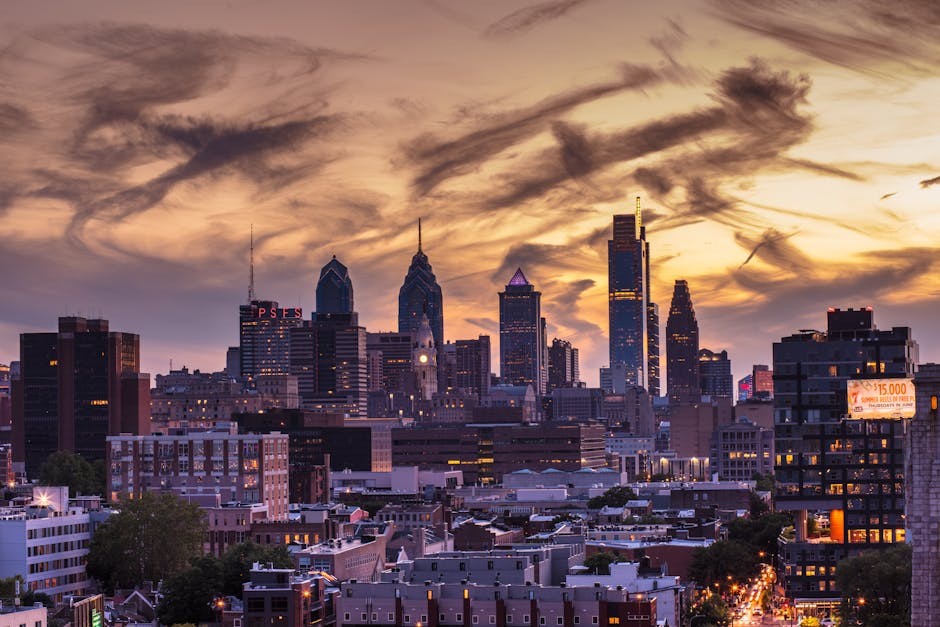 Philadelphia cityscape and skyline