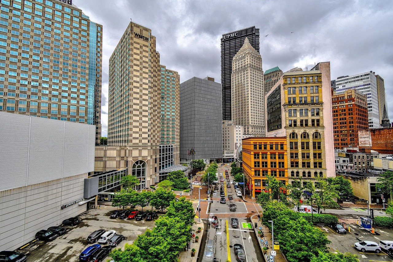 Pittsburgh cityscape and skyline