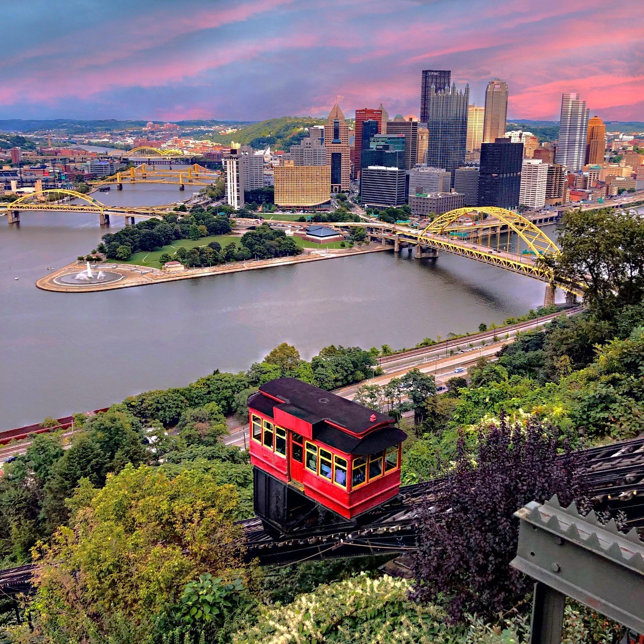 Pittsburgh cityscape and skyline