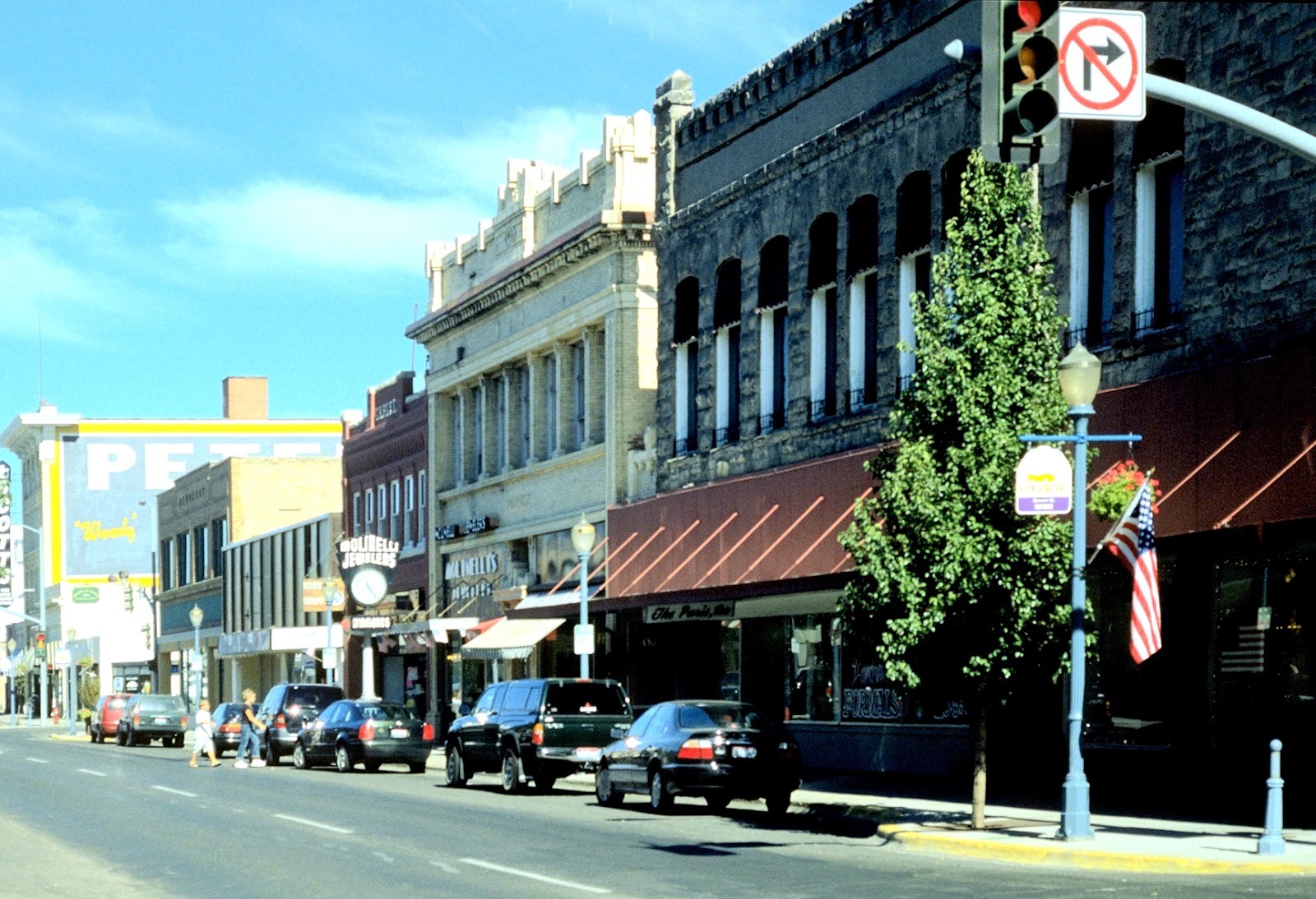 Pocatello ID cityscape