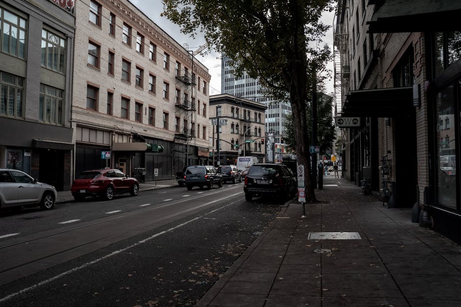 Portland cityscape and skyline